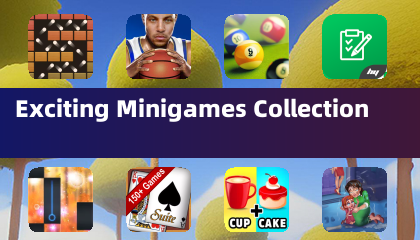Coleção de Minijogos Emocionante