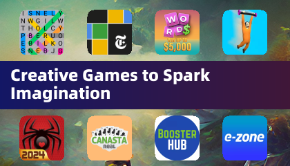 Kreative Spiele, die die Fantasie anregen
