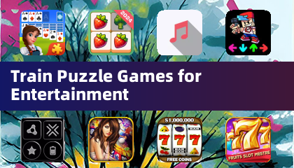 Jogos de Quebra-Cabeças de Trem para Entretenimento