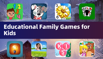 Jogos educativos para famílias para crianças