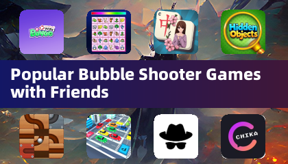 Jogos Populares de Disparo de Bolhas com Amigos