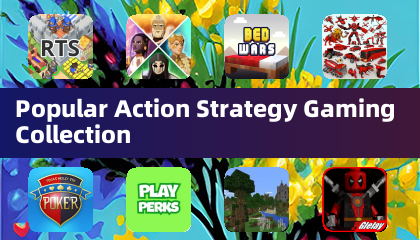 Collection populaire de jeux d'action et de stratégie