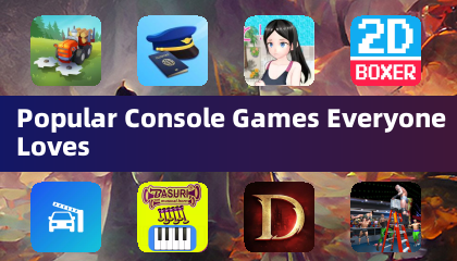 Популярные консольные игры, которые любят все
