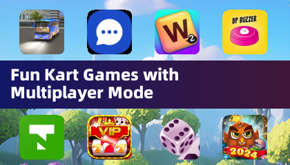Fun Kart Games with Multiplayer Mode