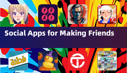 친구 만들기 위한 소셜 앱