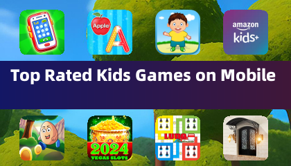 모바일에서 인기 있는 최고 평가받는 어린이 게임