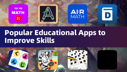 Beliebte Bildungs-Apps, um Fähigkeiten zu verbessern
